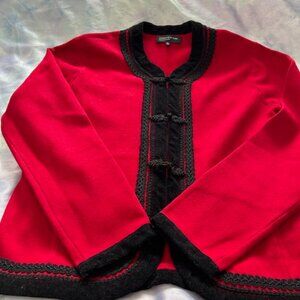 Jones New York Red Jacket